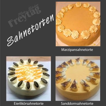 Torten von Bäckerei Freytag GbR